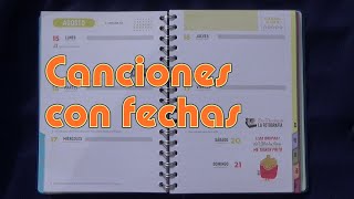 Canciones con fechas [upl. by Olivette864]