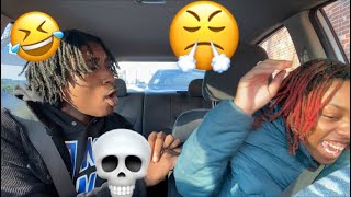 😂🤣CALLING MY BOYFRIEND A B PRANK😤😤HE WAS MAD 😡 ASL [upl. by Ahsiem]