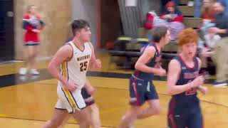 Tuscola Warriors vs Heritage Hawks Varsity Boys’ Basketball Highlights [upl. by Aerdnac561]