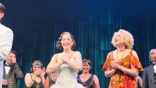 The Great Gatsby curtain call 4 Nov 2024 with BCEFA speech by Jeremy Jordan [upl. by Ellenahs160]