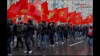 Thousands marched in Berlin to honor Rosa Luxemburg and Karl Liebknecht [upl. by Ycram]