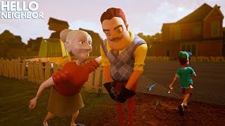 The Neighbor’s Mom Comes TO GROUND HIM  Hello Neighbor Gameplay Mods [upl. by Ardnua]