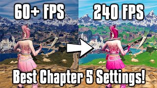 Fortnite Chapter 5 Settings Guide  FPS Boost Colorblind Modes amp More [upl. by Zosi488]