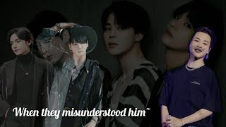 when they misunderstood him oneshot  Vminkook FF  Top Jimin jikookff taekookff vminff [upl. by Voleta]