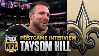 Saints Taysom Hill We recommitted to be better after scoring THREE TDs vs Browns  NFL on FOX [upl. by Breech]