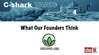 Cshark Tank Season 4 Top 3  GreenPod Labs [upl. by Yirinec571]