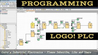 Siemens LOGO  Siemens Logo PLC Programming  LOGO Soft Comfort Software  UrduHindi  Lect No 54 [upl. by Lepper]