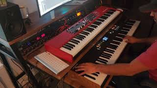 Nord Electro 6D vs Studiologic numa x piano GT [upl. by Notsur]