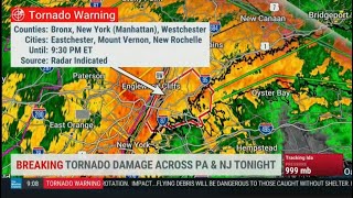 The Weather Channels Coverage On Ida Includes Tornado And Flash Flood Emergencies 9121 [upl. by Alfonzo]