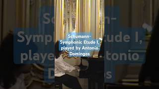 The first Variation from Schumanns quotSymphonic Studies Op 13 played by Antonio Domingos [upl. by Ilenay]