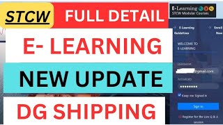 e learning dg shipping  e learning stcw course  dg shipping e learning ShippingUpdates [upl. by Etsyrk995]