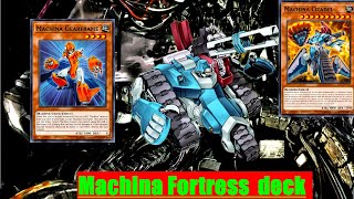 YUGIOHYGOPRO Machina Fortress pure deck [upl. by Babcock677]