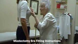 Mastectomy Bra Fitting Instructions [upl. by Itida]