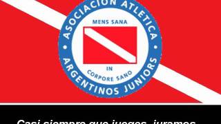 Himno de Argentinos Juniors [upl. by Hanonew]