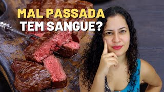 O que é o líquido vermelho da carne A carne está sangrando [upl. by Bessy]