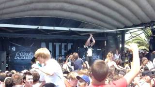 Attack AttackThe Peoples Elbow live wChicken Fight Warped Tour 2010 HD [upl. by Nahshun674]