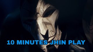 10 MINUTES JHIN PLAY  WILD RIFT [upl. by Migeon]