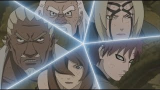 Madara Vs 5 Kage English Dub Part 1 [upl. by Nylirrehs45]