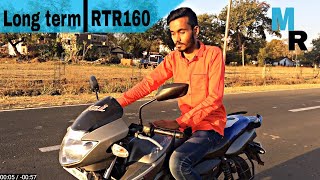 TVS APACHE RTR 160 old model review in hindi 2018  longterm mehtorider [upl. by Sylado399]