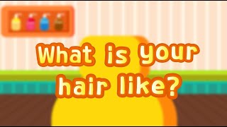 My Hair  Kids Vocabulary English Words [upl. by Guerin]