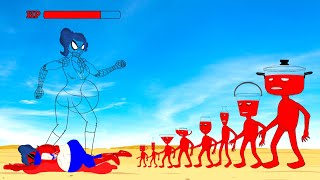 Evolution Of SPIDER GIRL Vs Evolution Of MONSTER RADIATION  Returning From The Dead SECRET  FUNNY [upl. by Finbur]