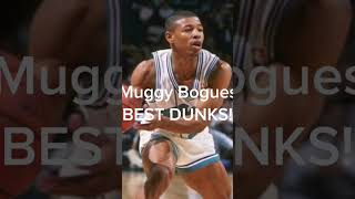 Muggsy Bogues Best DUNKS muggsybogues [upl. by Norahc451]