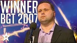 Unforgettable Opera Performances  PAUL POTTS on Britains Got Talent  Got Talent Global [upl. by Schultz]