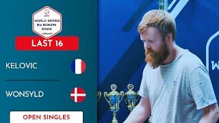 2023 ITSF World Series Bonzini  Open Singles Last 16  Daniel KELOVIC 🇫🇷 vs Niels WONSYLD 🇩🇰 [upl. by Erde]