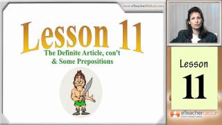 Learn Biblical Hebrew  lesson 11  The Definite Article part 2 by eTeacherBiblicalcom [upl. by Sekofski246]