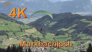 Wandern in Wildschönau Markbachjochbahn mit Paragleiter in 4K Ultra HD 38 [upl. by Ettenahs317]