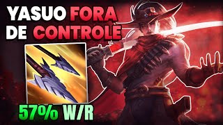 BUFFAR YUN TAL PRA YASUO DEU CERTO ATÉ DE MAIS AGORA É O ITEM MAIS FORTE [upl. by Currie]