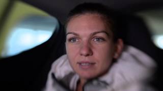 Closeup Simona Halep  powered by BOSE  Porsche Tennis Grand Prix 2015 [upl. by Durrace]