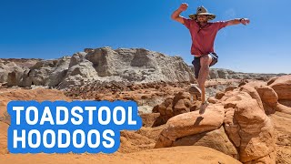 Discovering the Magic of Toadstool Hoodoos  Epic Hike in Grand StaircaseEscalante [upl. by Notnil202]