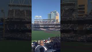 Petco park NLWCS game 2 padres vs braves [upl. by Dragde891]