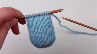 Three Needle Join For Knitting [upl. by Airam]