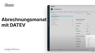 Abrechnungsmonat mit DATEV [upl. by Hennessey195]