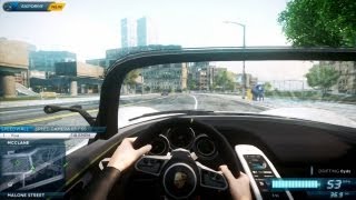 Need For Speed Most Wanted 2012 Cockpit View  First Person Mod [upl. by Neyud]