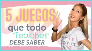 👉🏻 5️⃣ MEJORES JUEGOS para ENSEÑAR inglés  LOS FAVORITOS DE MIS ESTUDIANTES [upl. by Notnirt]