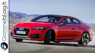 Audi RS5 2017 Sound and Car Performance Acceleration [upl. by Conal]