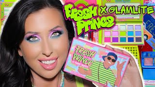 Fresh Prince x GlamLite Collection  New Makeup Swatches amp Try On with Will Smith x GlamLite Collab [upl. by Yras]