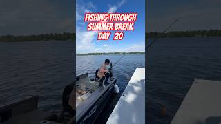 Fishing Through Summer Day 20 Arms Are Heavy Getting In 10000 Casts fishing musky lakelife [upl. by Jos]