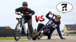 Vélo ou Trottinette électrique  Le DUEL [upl. by Westley528]