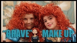 Disneys Princess Merida from BRAVE Makeup Tutorial  KittiesMama [upl. by Eiznikcm346]