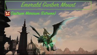 Final Fantasy XIV  Emerald Gwiber Mount [upl. by Eissac]