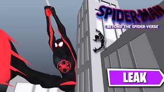 SpiderMan Beyond the SpiderVerse Fan Made Footage [upl. by Olinad]