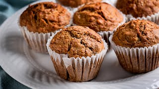 Banana Nut Muffins Recipe [upl. by Serles]