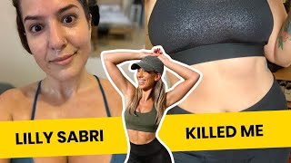 I tried Lilly Sabris 2 week summer shred  shocking results [upl. by Lesnah]