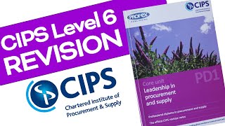 CIPS Level 6  Leadership in Procurement amp Supply Revision Notes [upl. by Patty158]