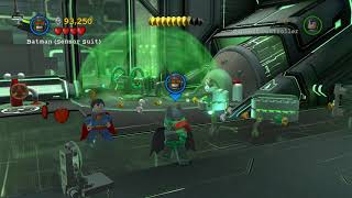 LEGO Batman 2 DC Super Heroes 100 Guide  Underground Retreat All Minikits Citizen in Peril [upl. by Nesrac745]