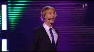 Melodifestivalen 2008  Björn Gustafsson läser en dikt [upl. by Thomasin]